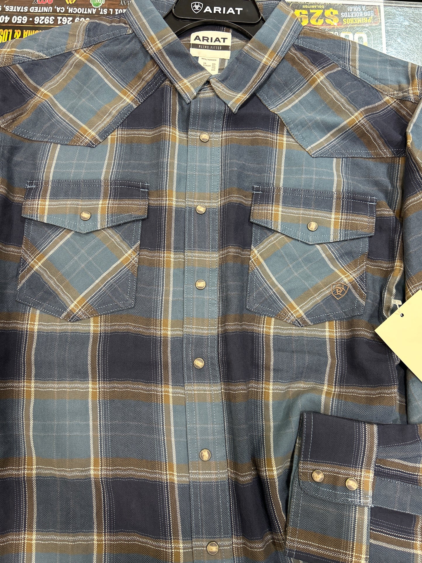 Ariat retro snap shirt 79341