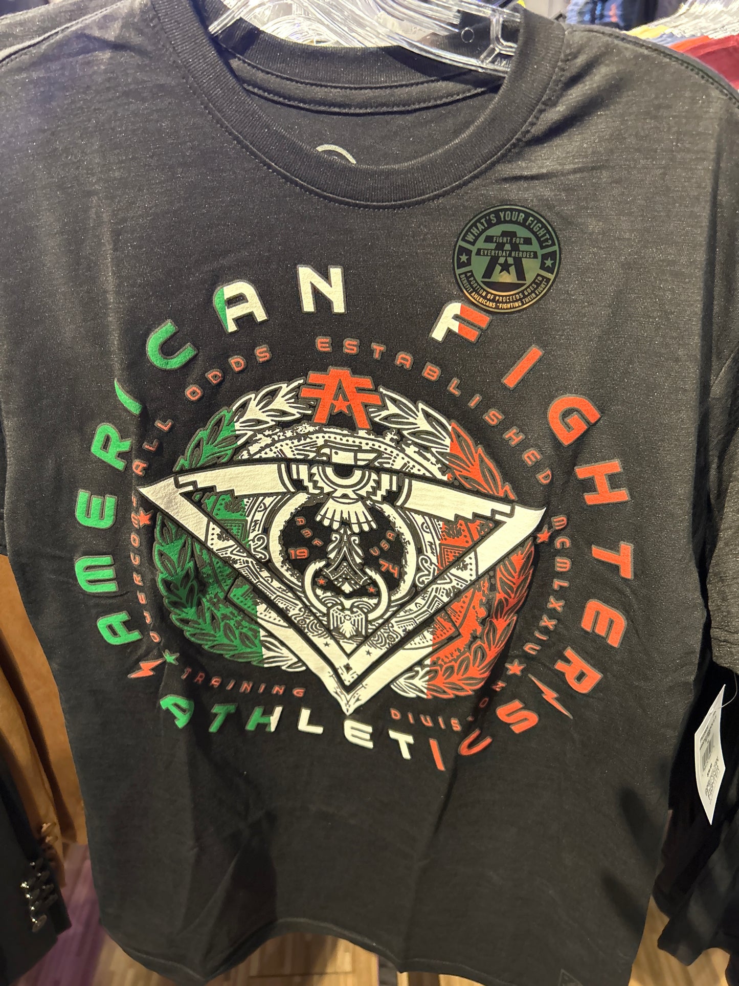 American fighter t-shirt