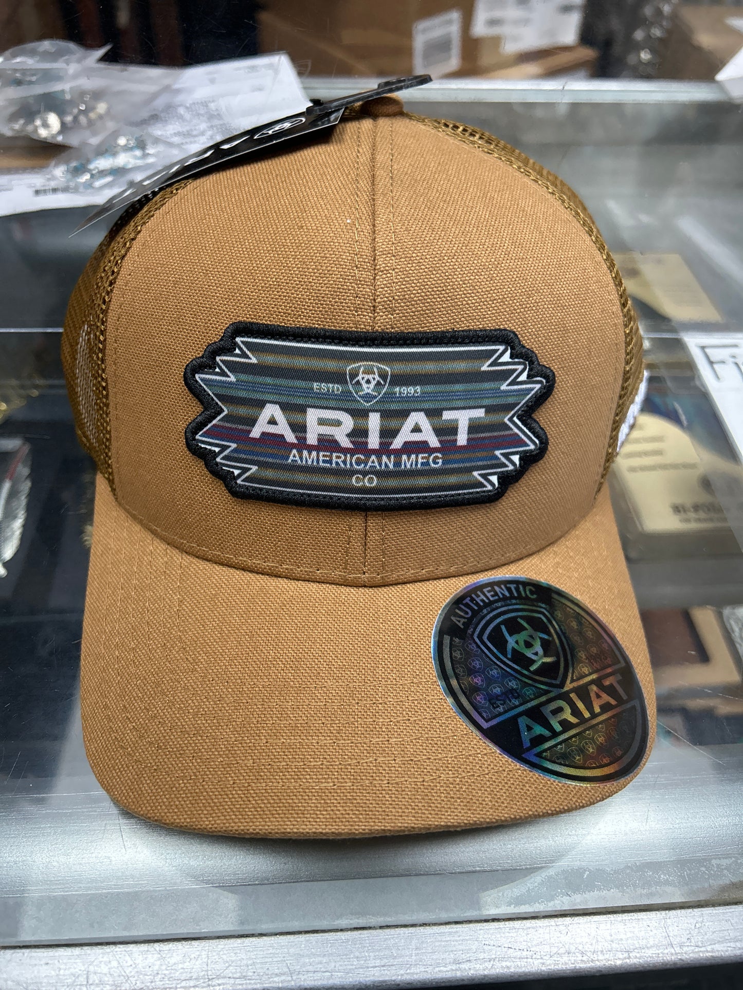 Ariat hat 1/2 trans01