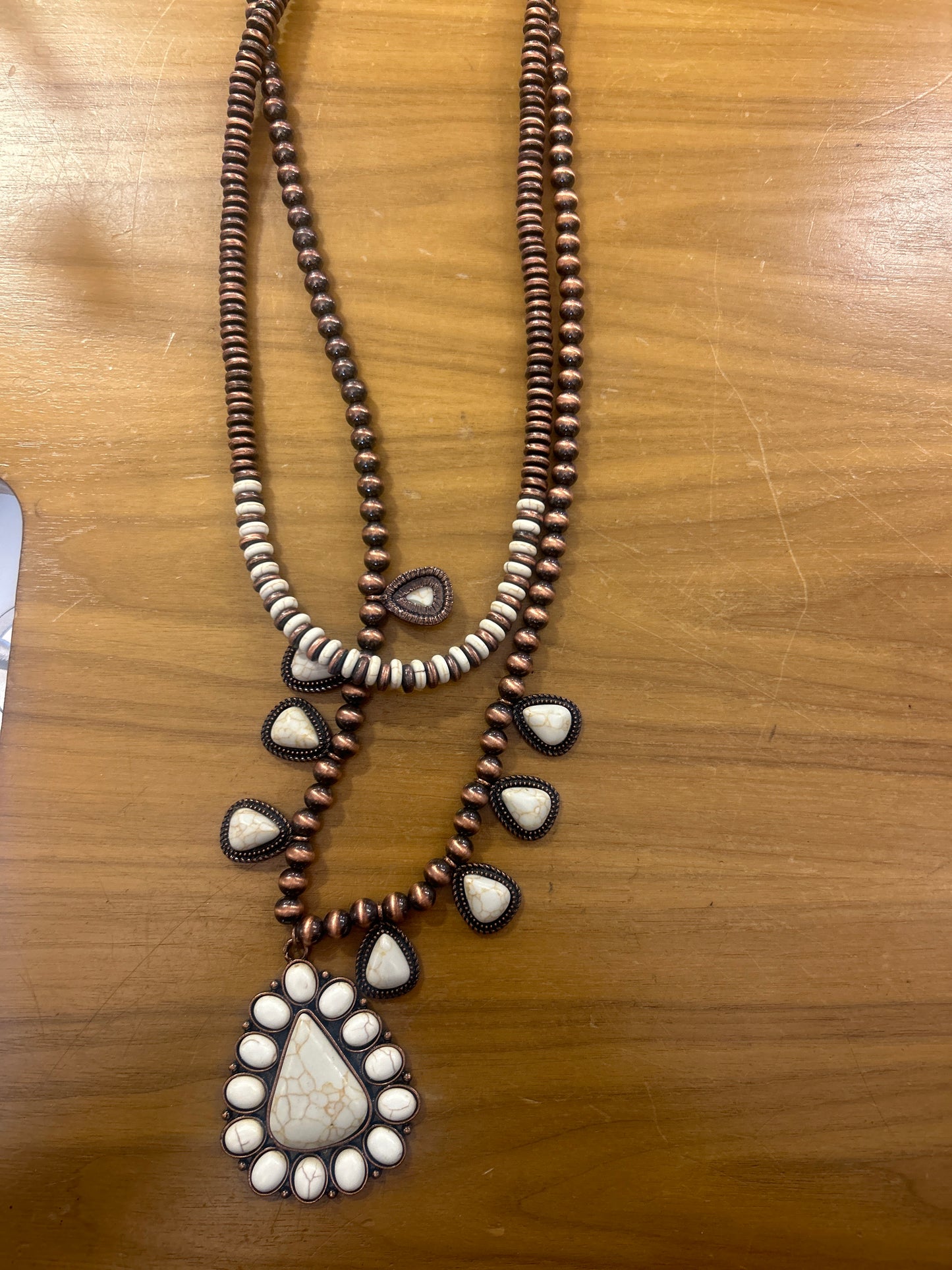 LargeTear drop necklace