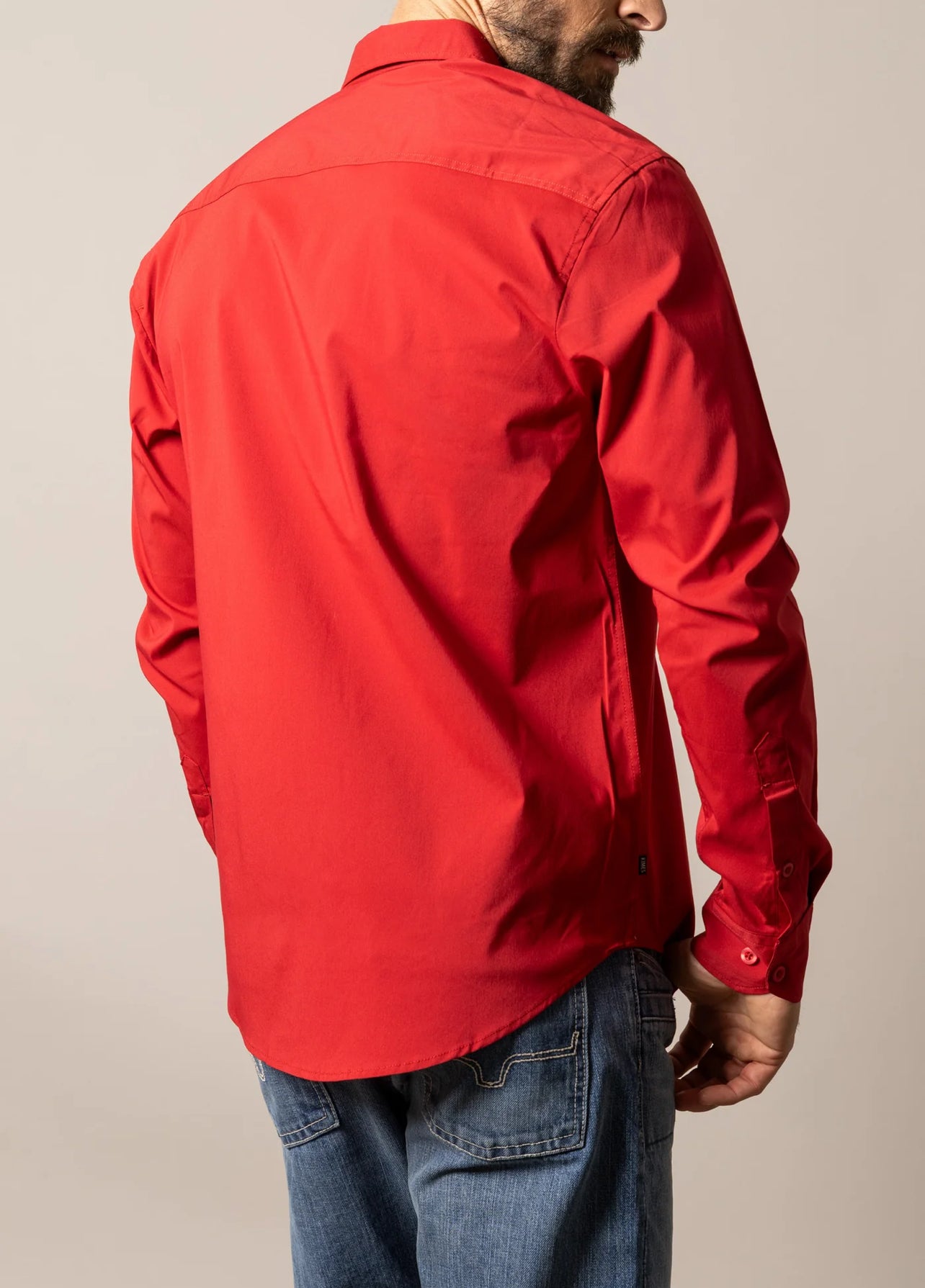 Kimes Ranch LS Team Shirt Red