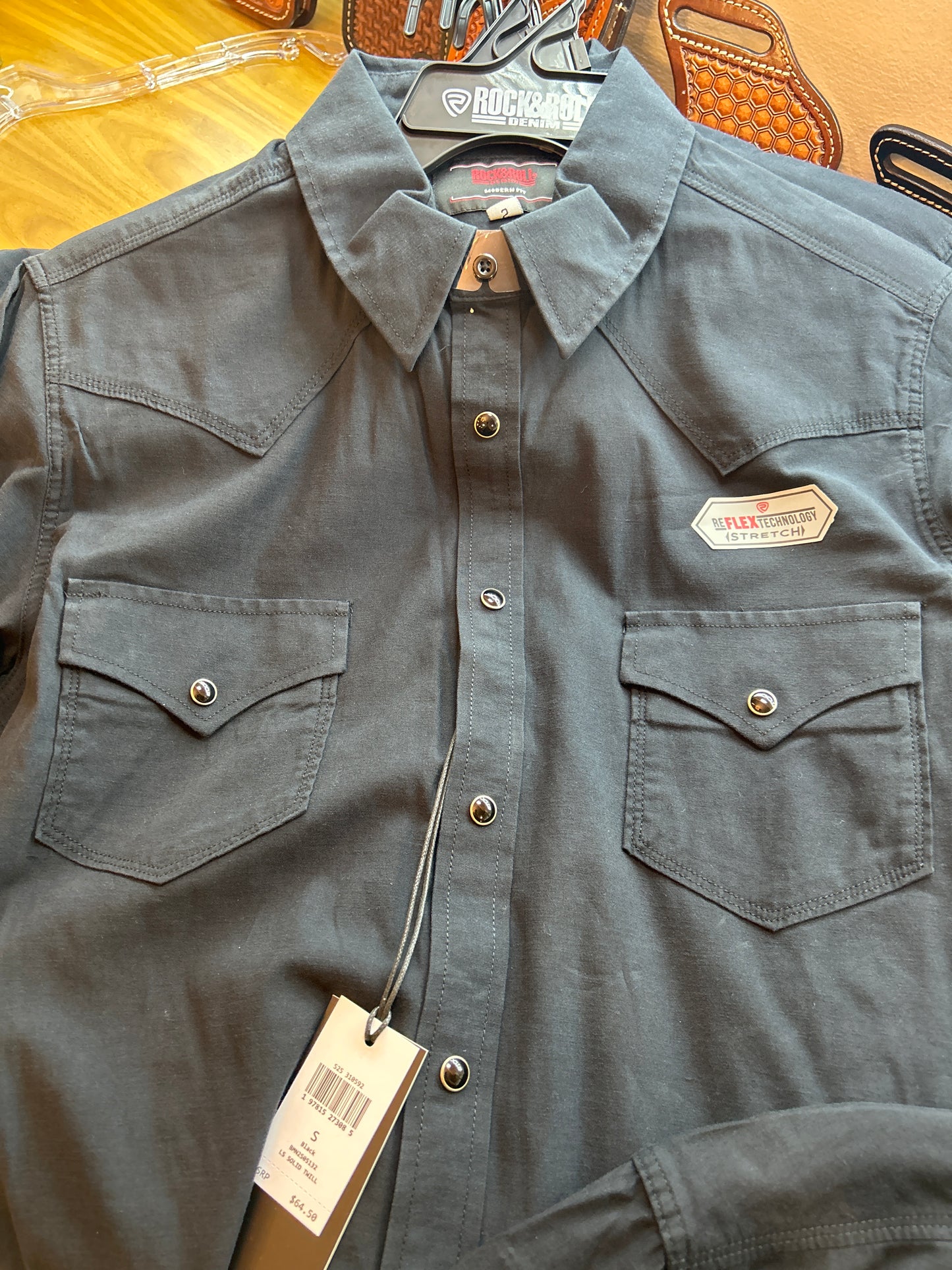 Rock and roll LS shirt