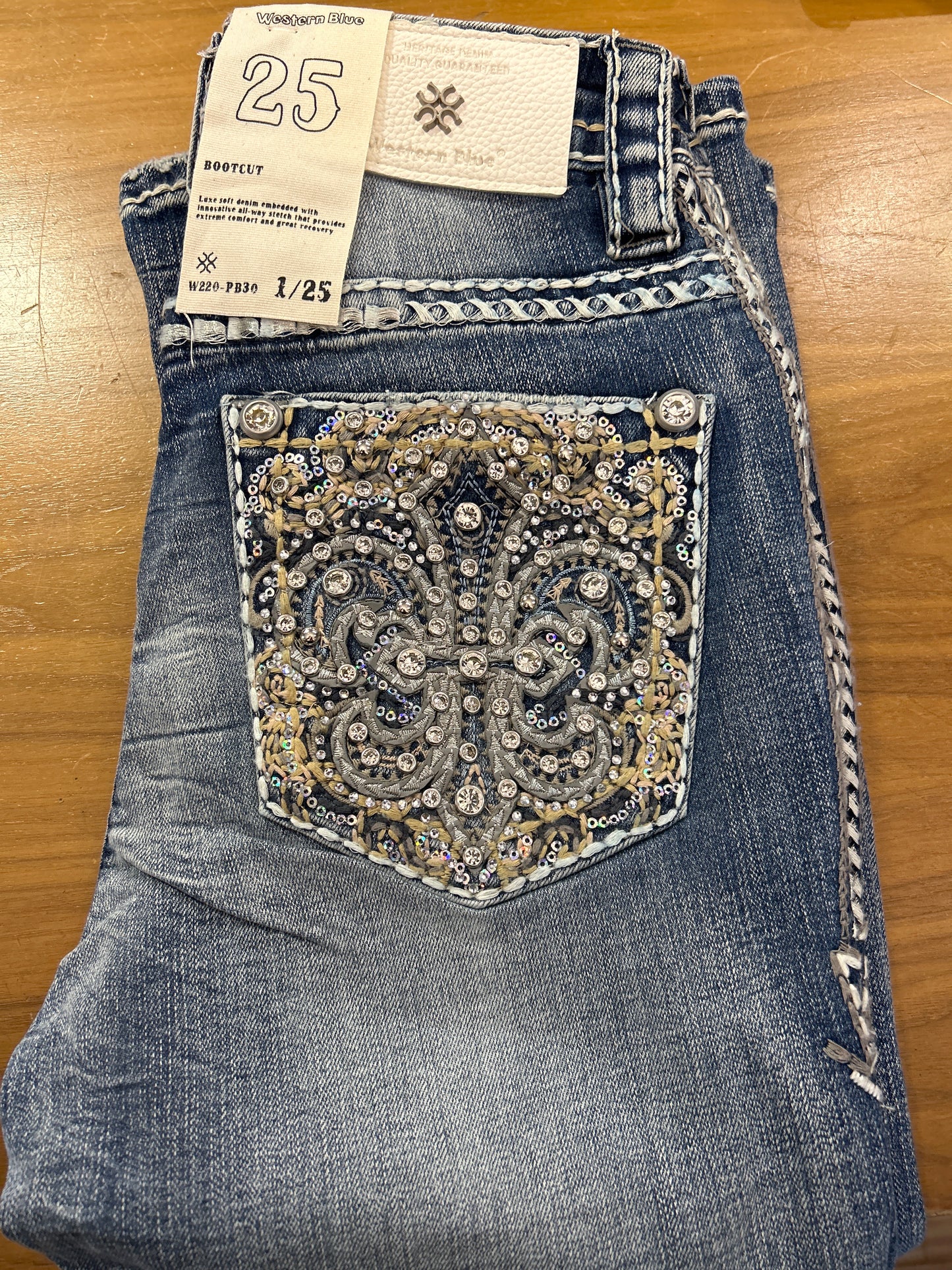 Wester blue women jeans