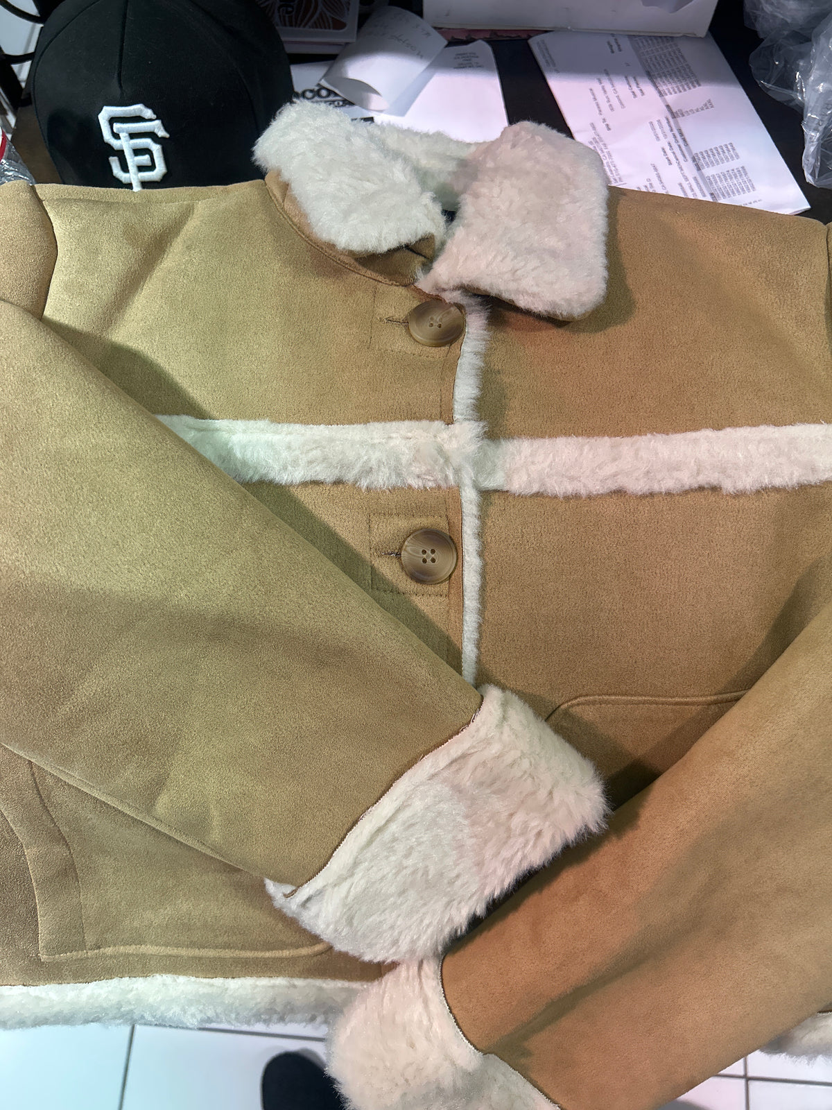 Shearling jacket