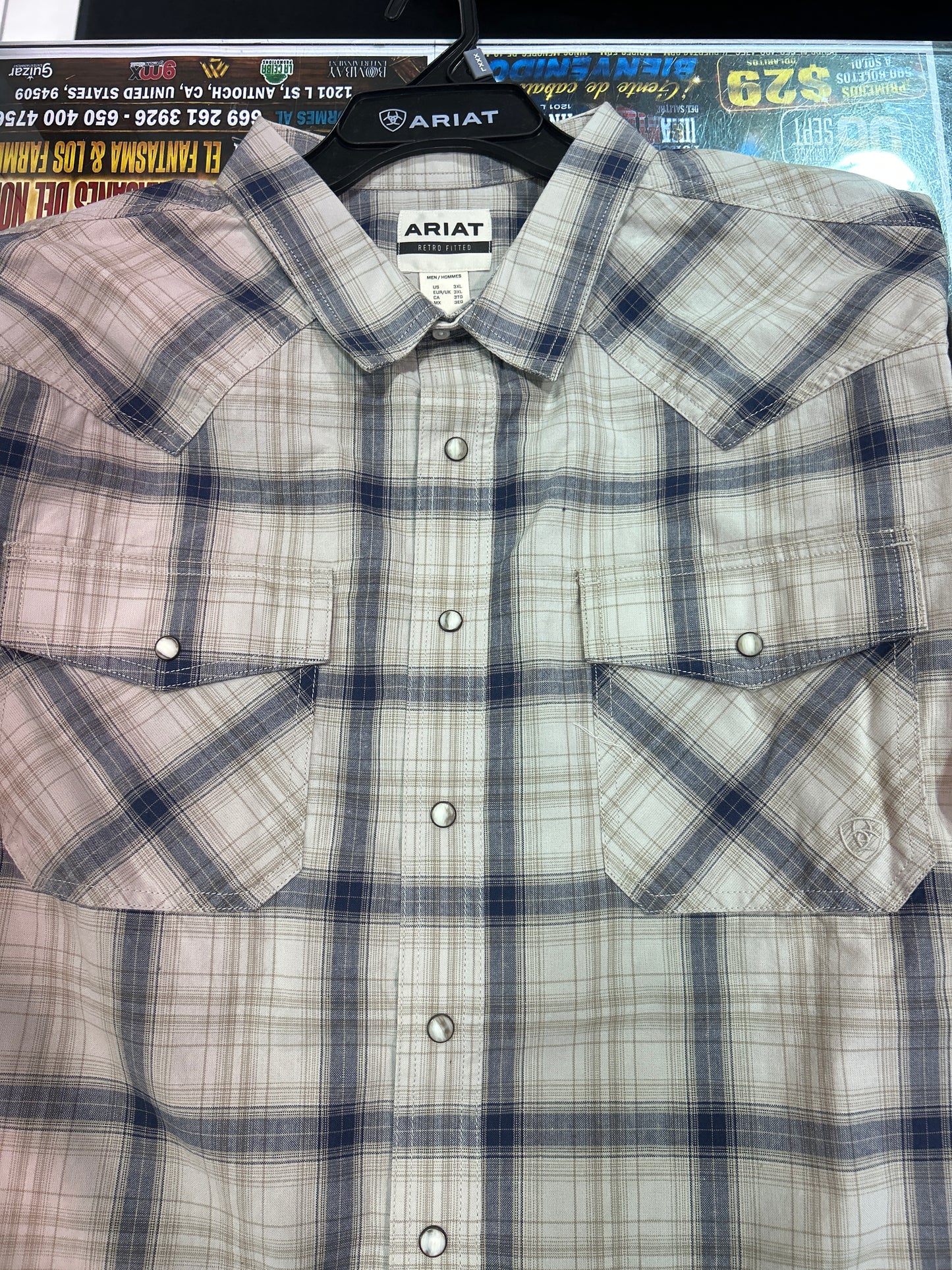 Ariat retro snap shirt 79300