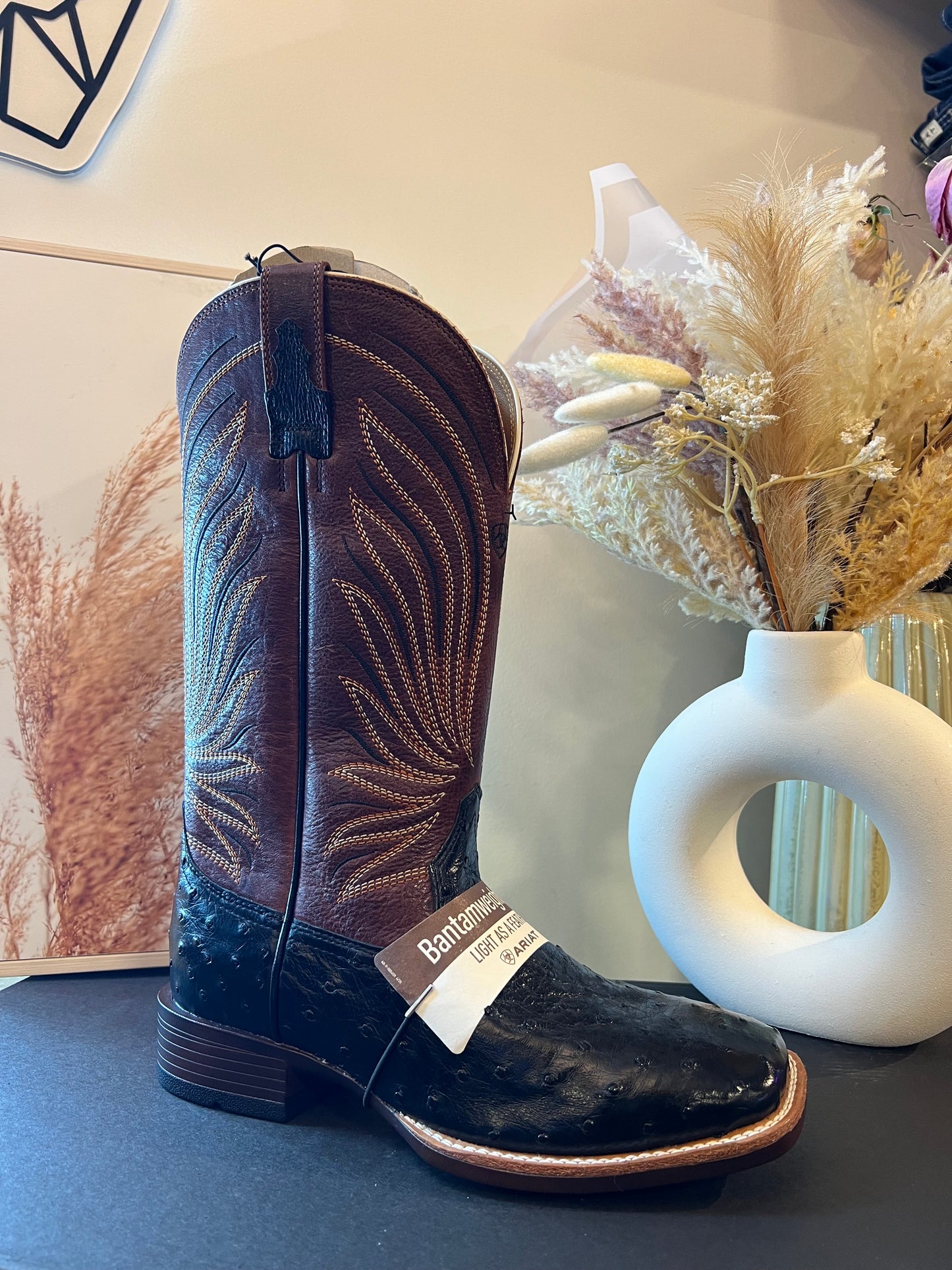 Ariat Ostrich Boots