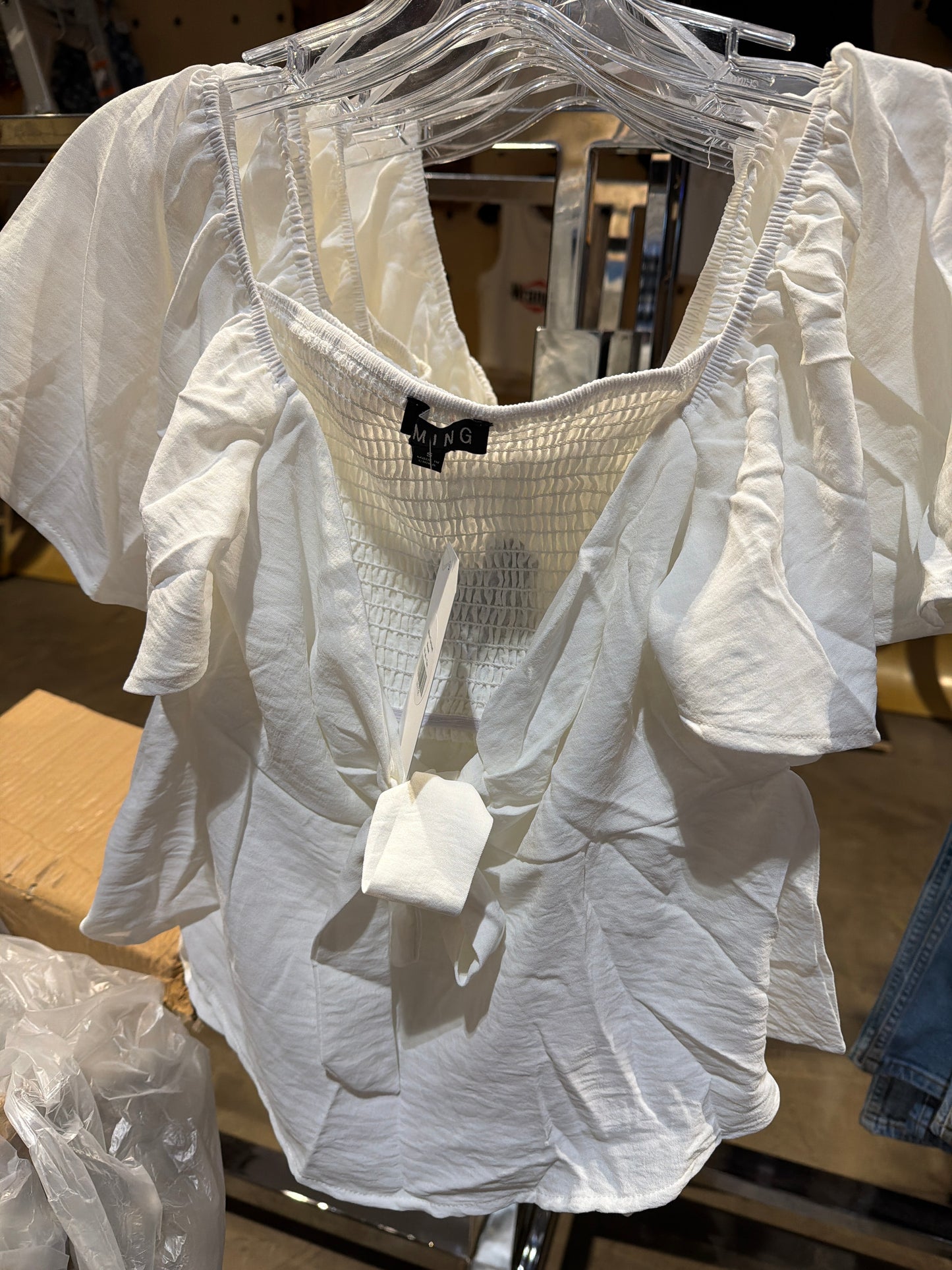 White Tie front top