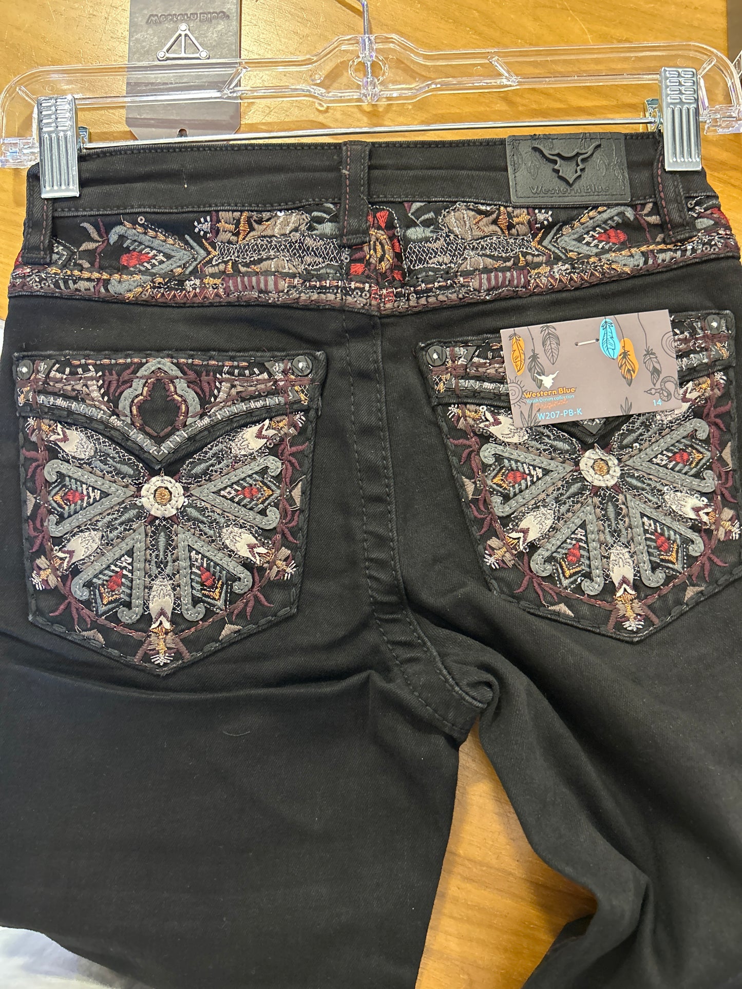 Girls boot cut jeans