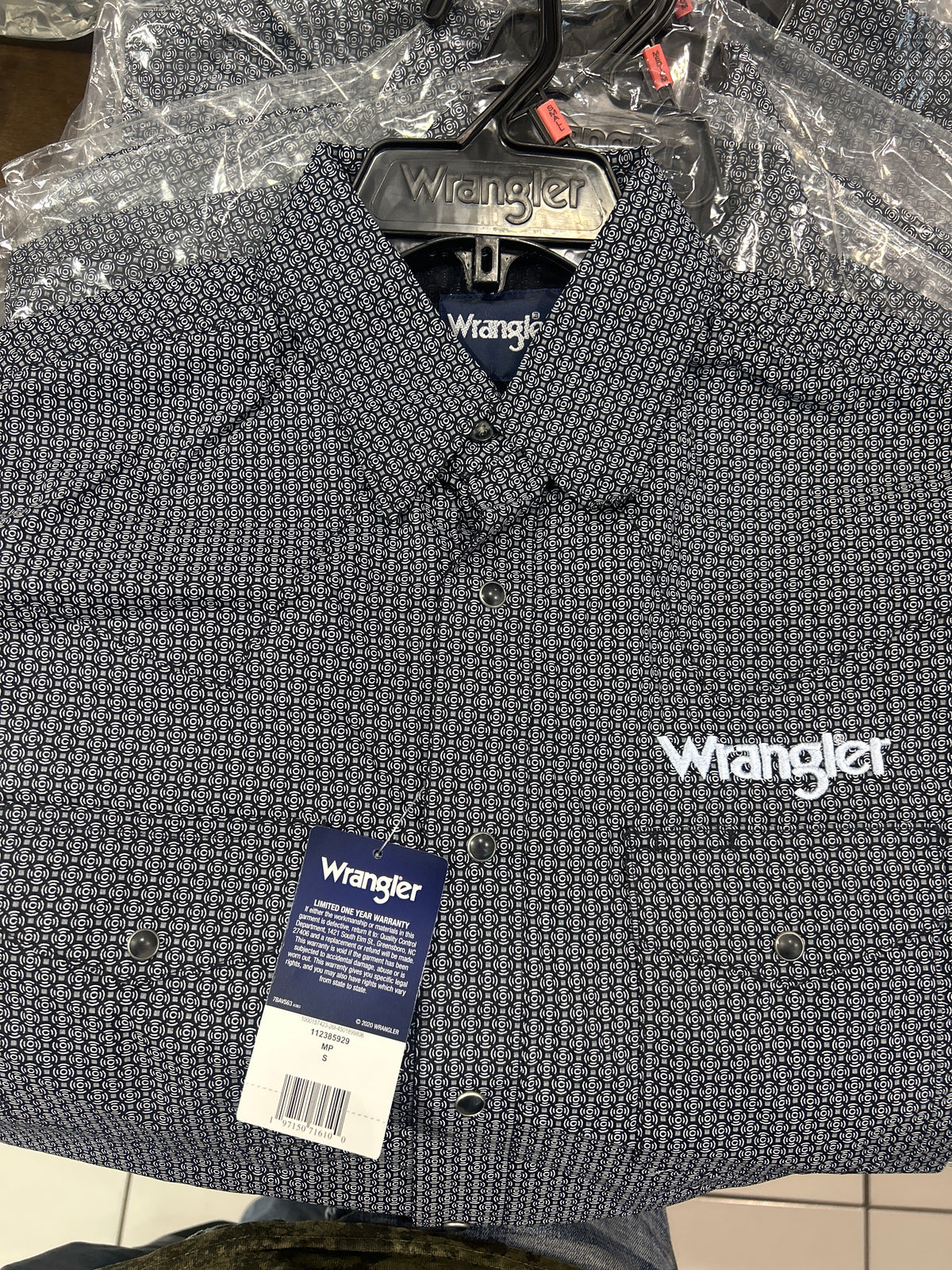 Wrangler logo shirt