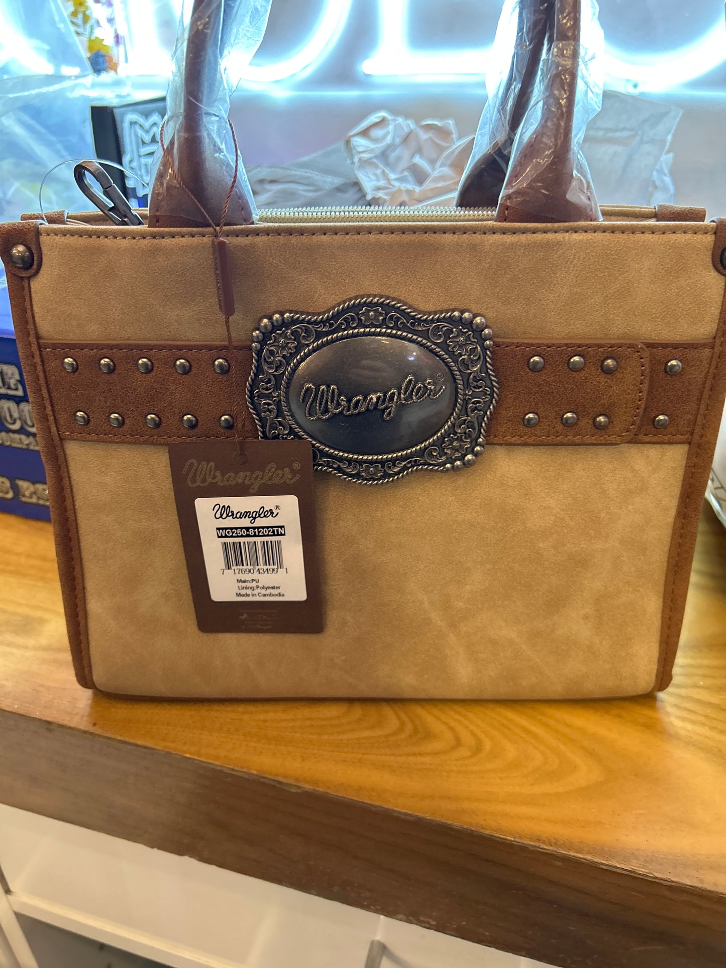 Wrangler buckle purse