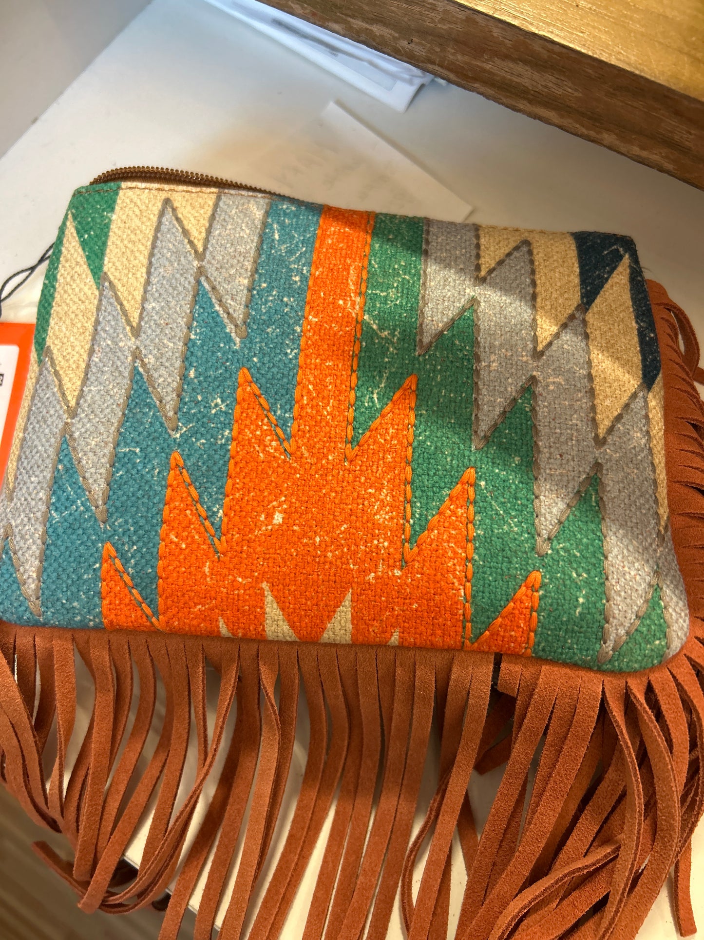 Fringe purse orange 181OR