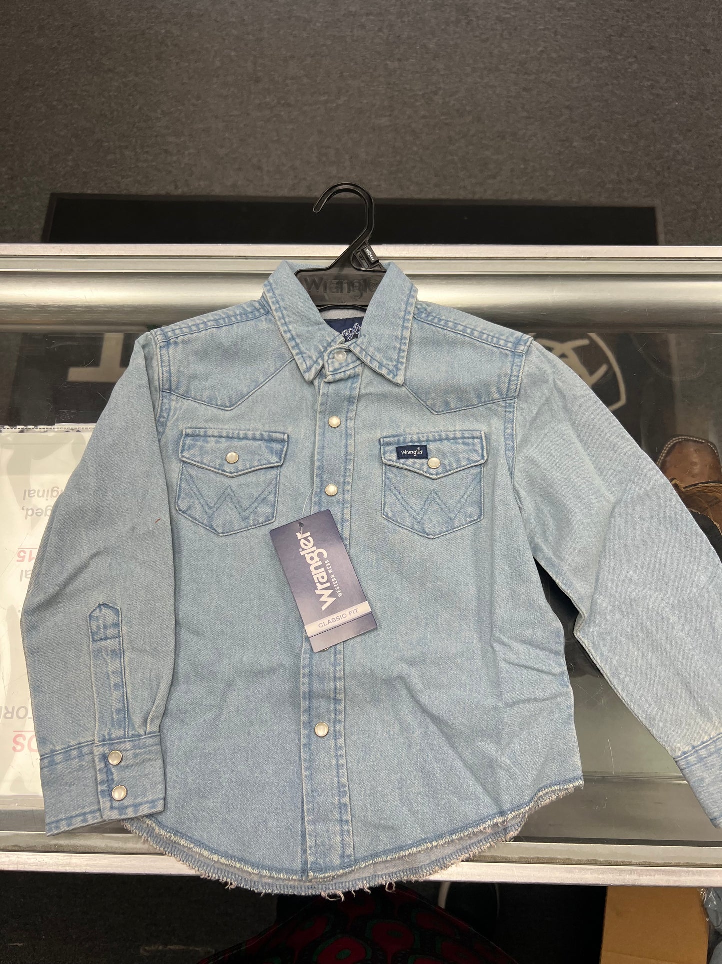 Wrangler denim kids shirt