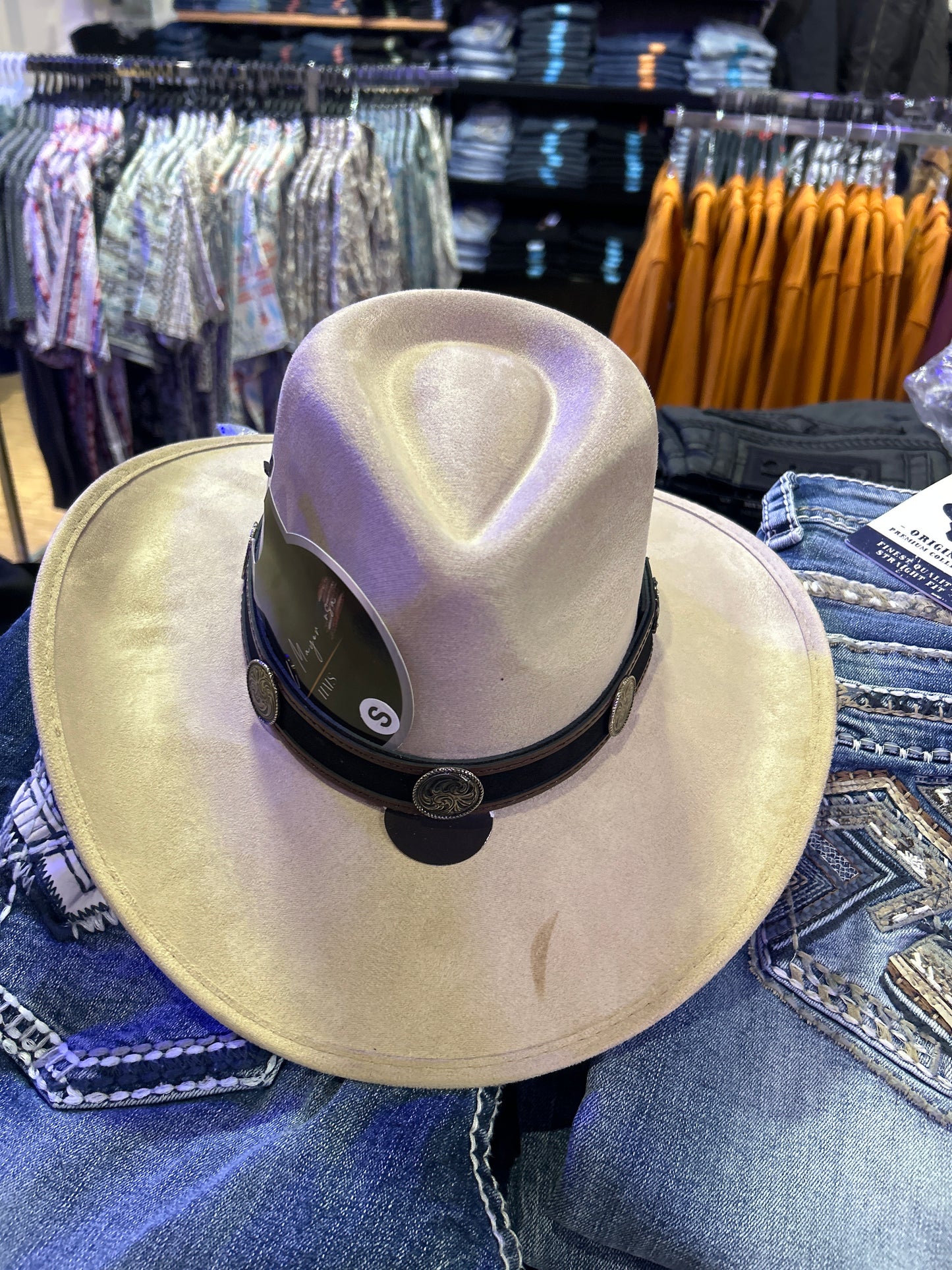 El Mayor Suede Texana Mujer Khaki