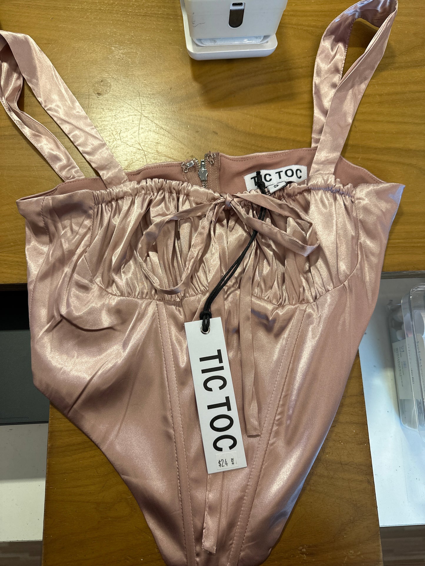 Corset Top Blush