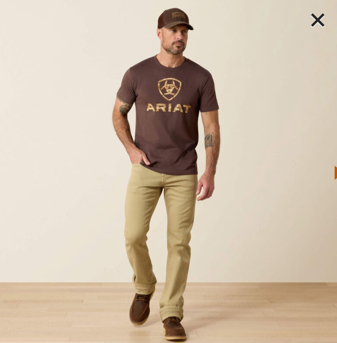 ARIAT LIBERTY USA DIGI CAMO T-SHIRT