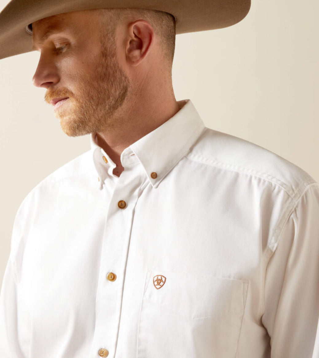 Ariat Solid Twill Classic Fit Shirt 00503