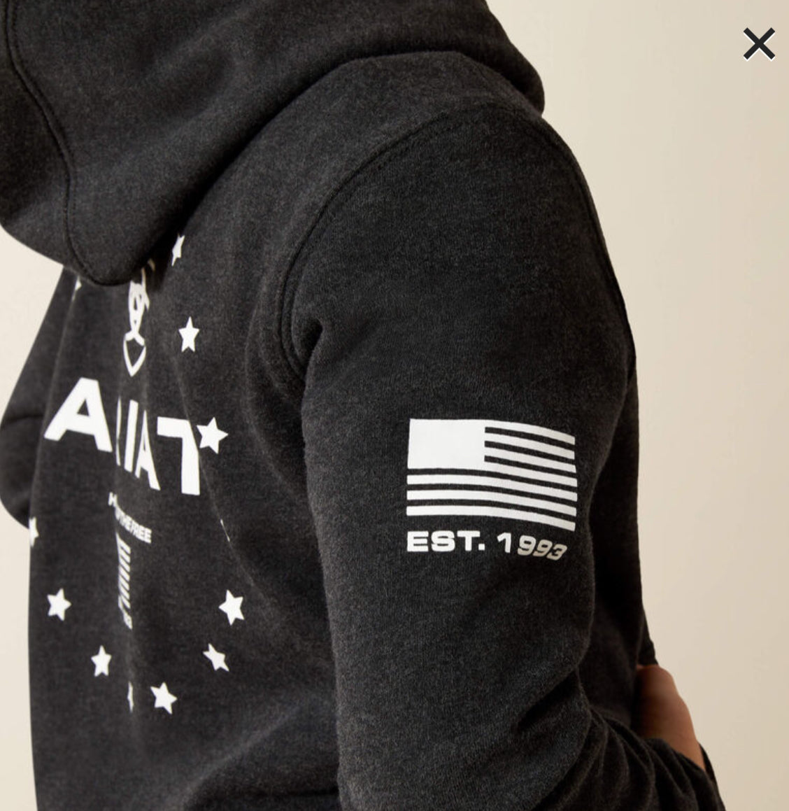 Mens Sponsor Patriot Hoodie