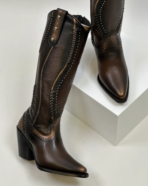 WOMEN’S CUADRA TALL BOOT RES VINTAGE CAMALEON BROWN SUAVE CC260