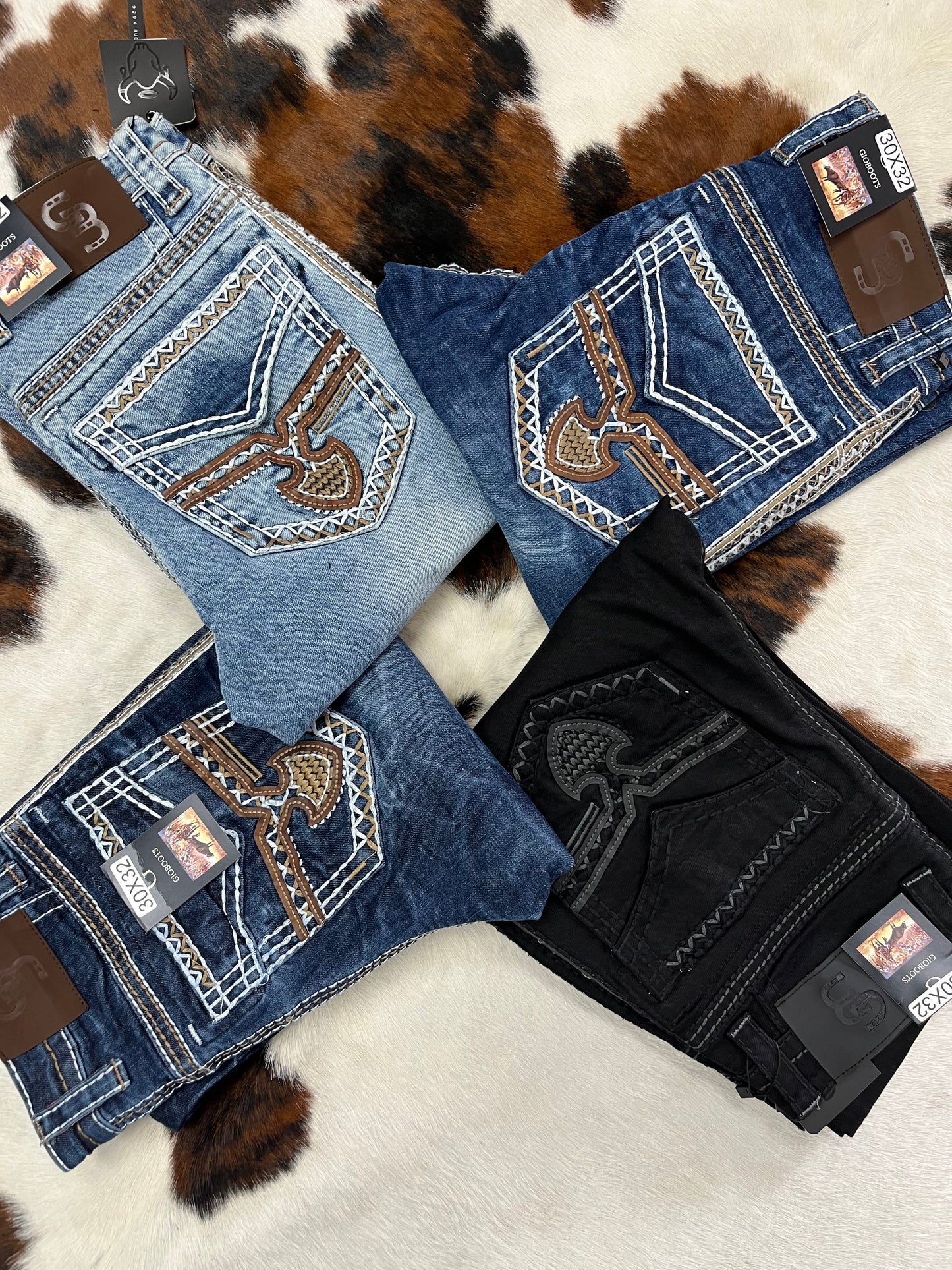 GIOBOOTS JEANS BLACK