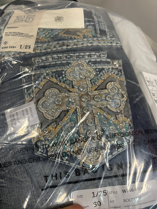 Western blue jeans w266