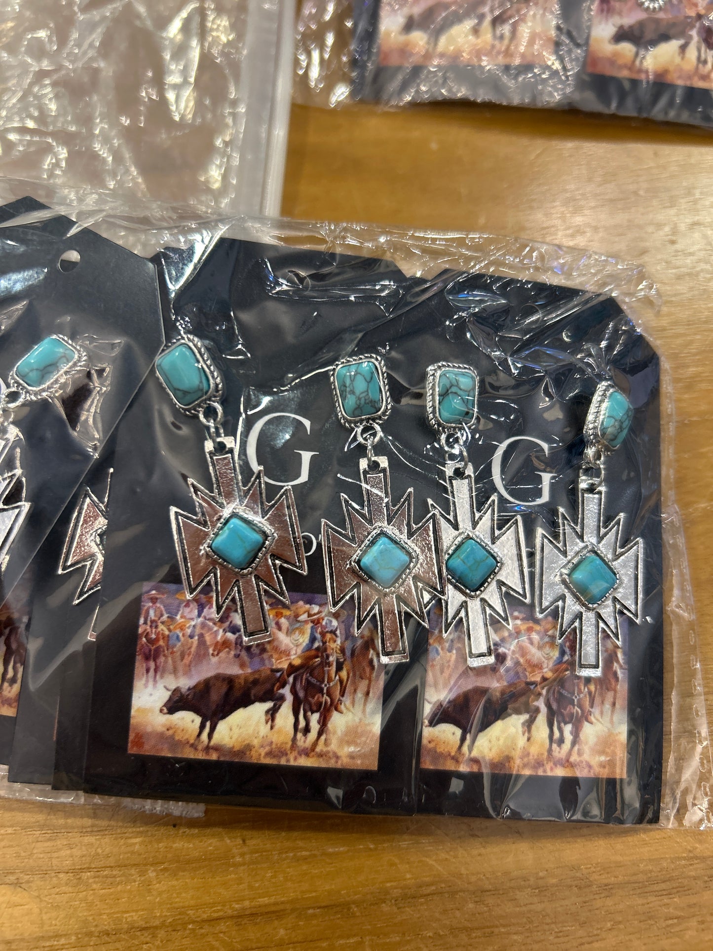 Aztec silver turquoise