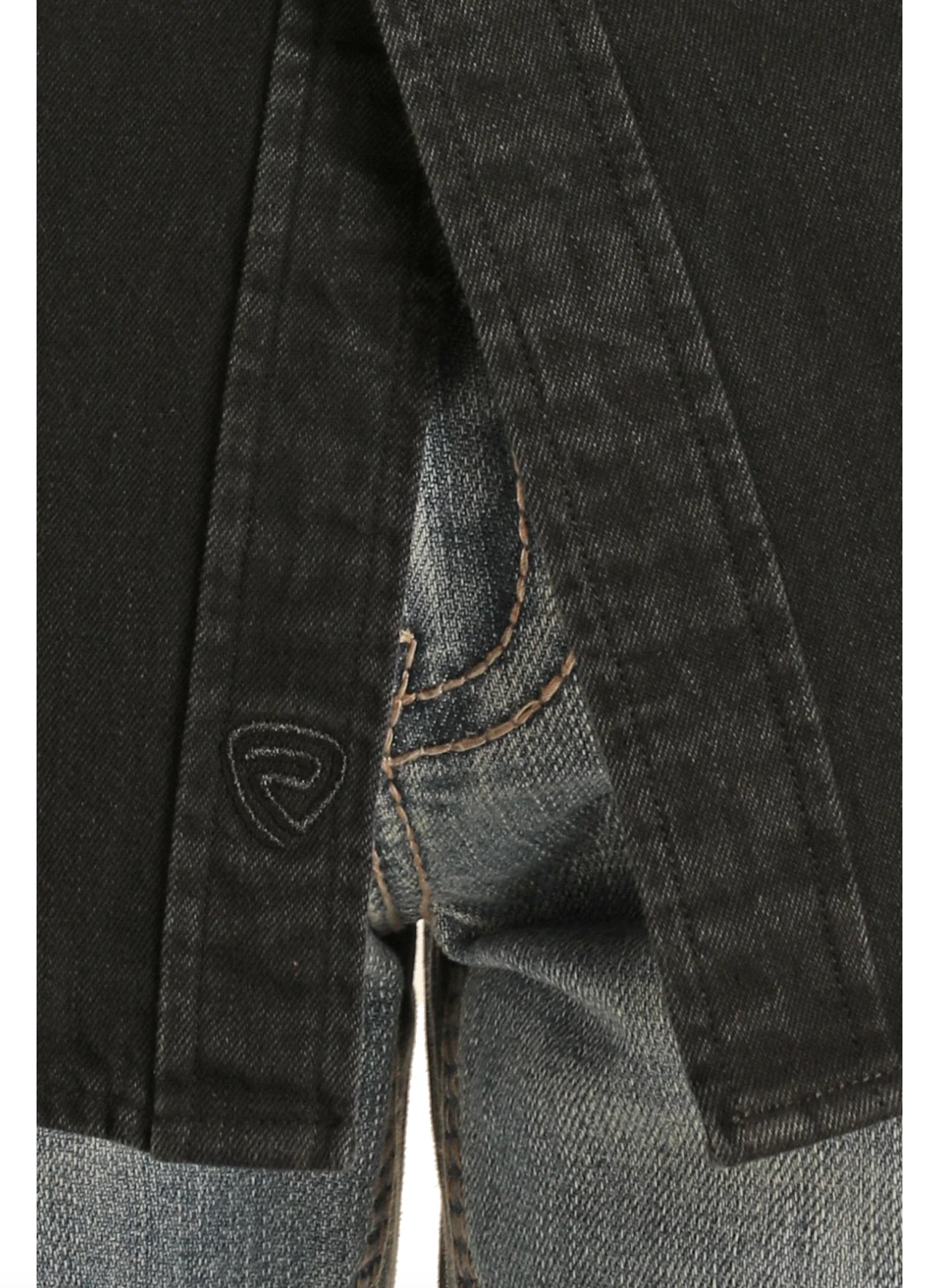 Rock & Roll Denim Slim Fit Black Wash Shirt