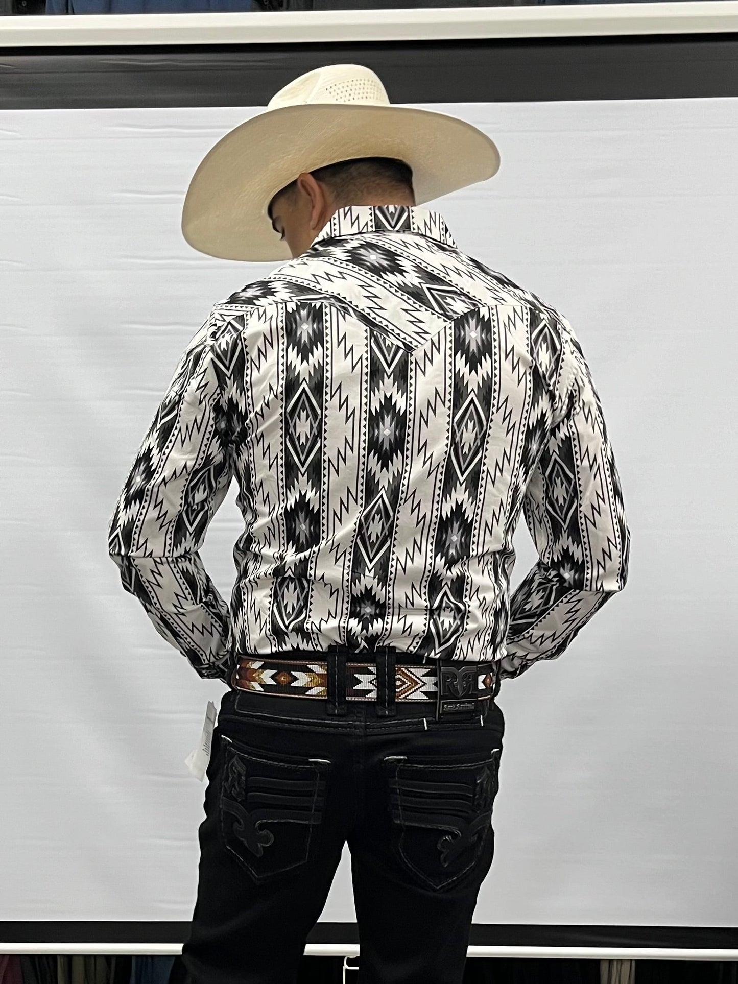 Rock And Roll Modern Fit Snap Shirt