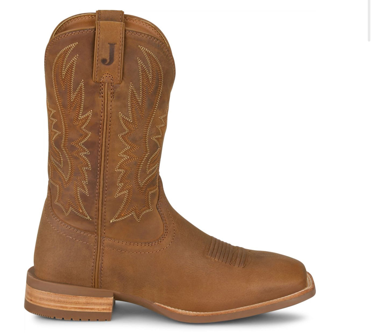 JUSTIN RUSTLE 11" WESTERN (chestnut) OL7331