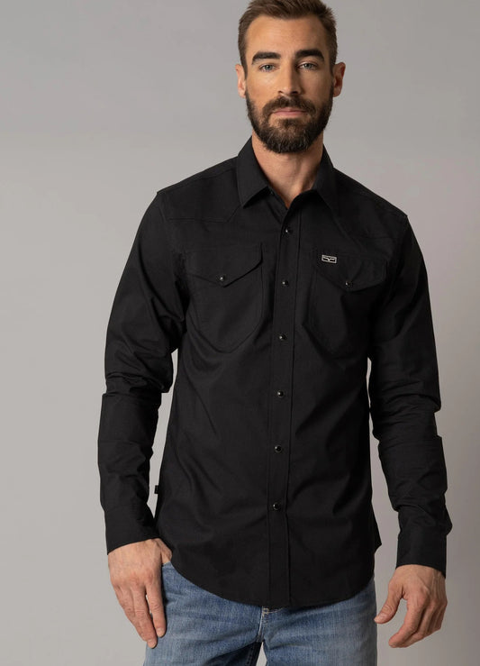 Kimes Ranch Black Out LS Black