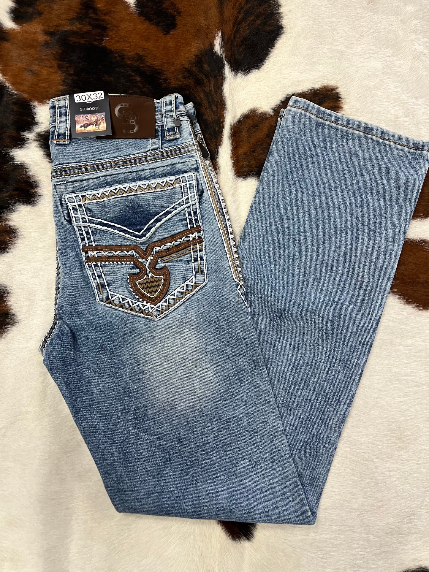 GIOBOOTS JEANS LIGHT WASH