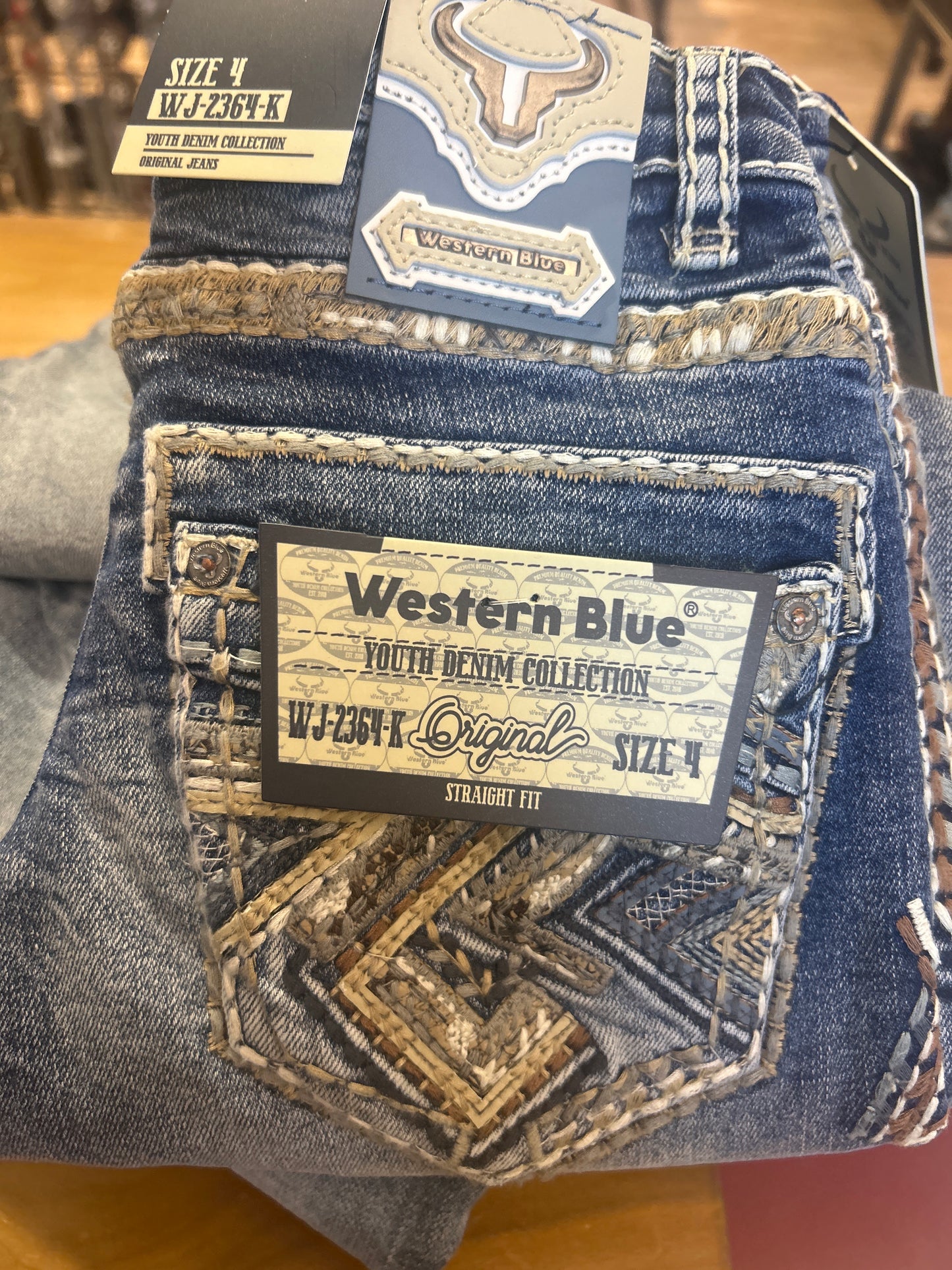 Western blue kids 2364