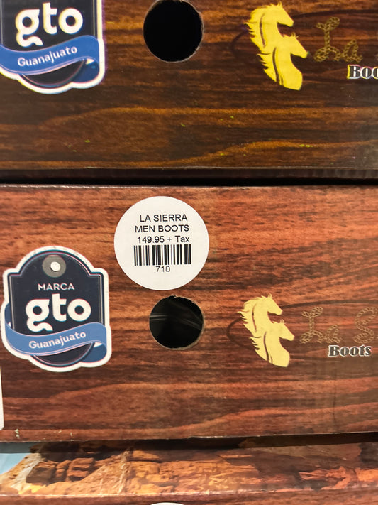 Botin Oleobuck Negro 710