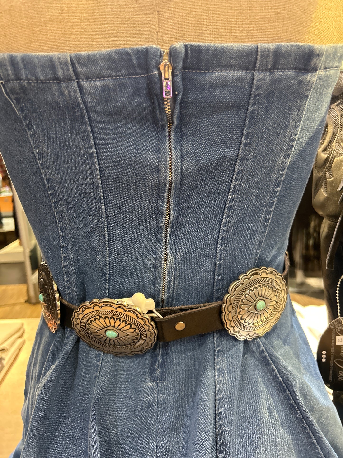 Denim dress