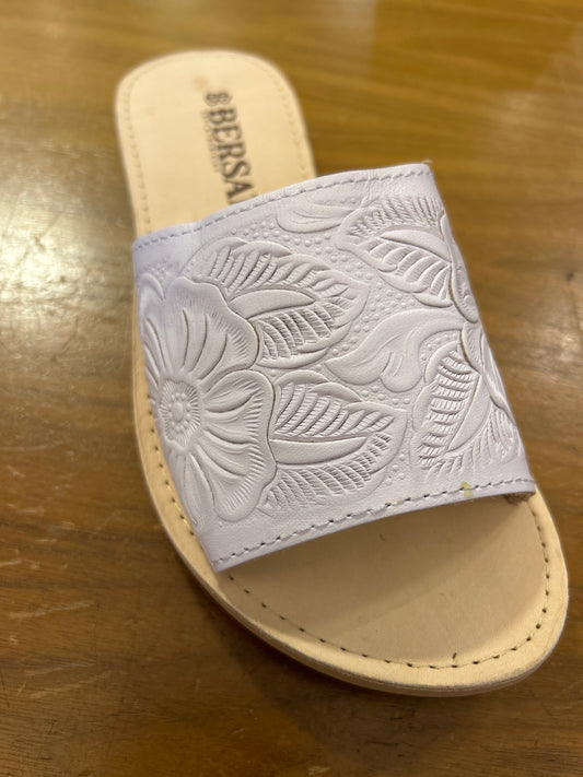 Huarache Cincelado Blanco