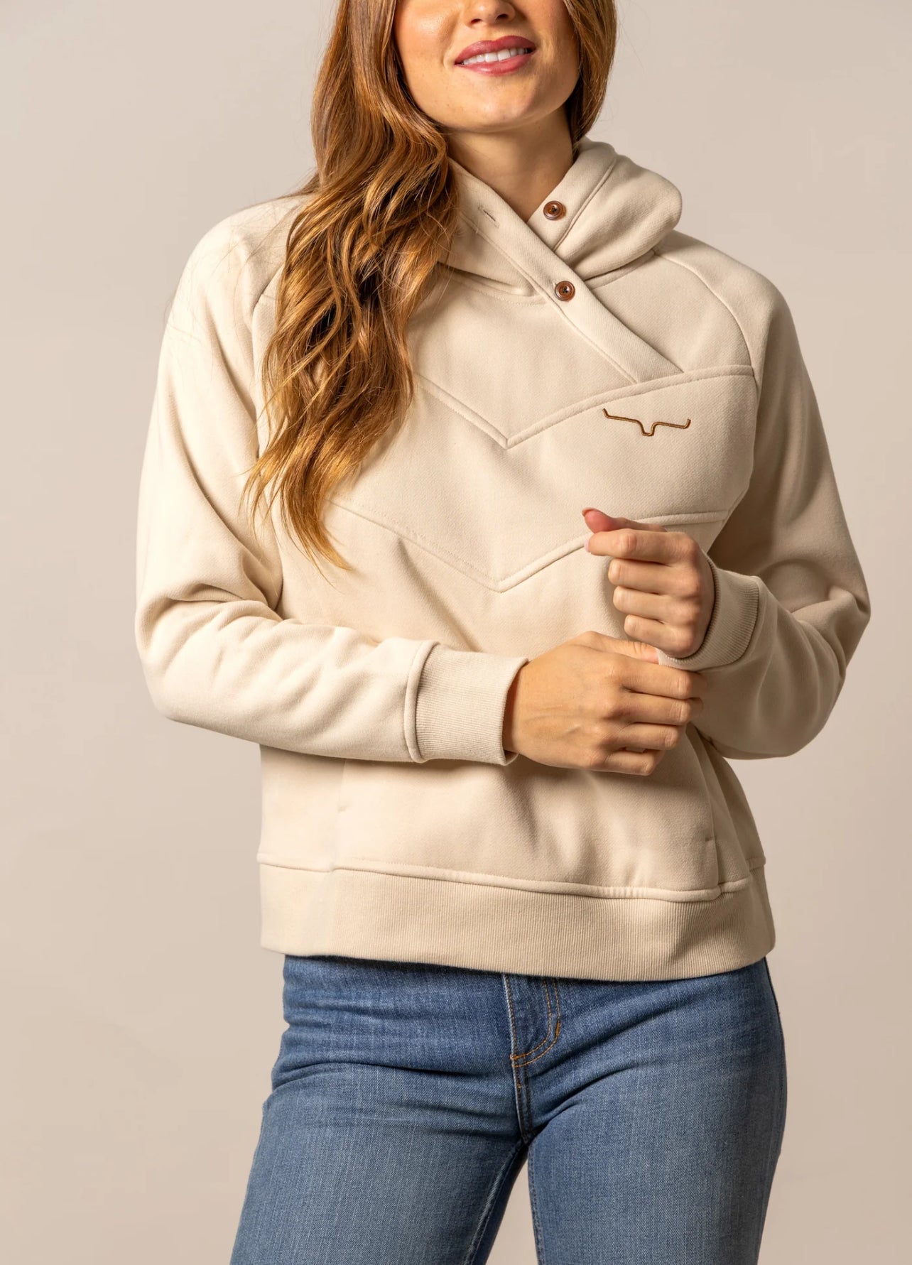 Kimes Ranch Hoodie Ella (Ivory)