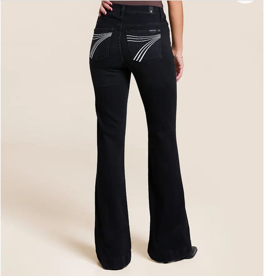 Women’s Dojo Tailorless Trouser Stretch Jean - 7 FOR ALL MANKIND