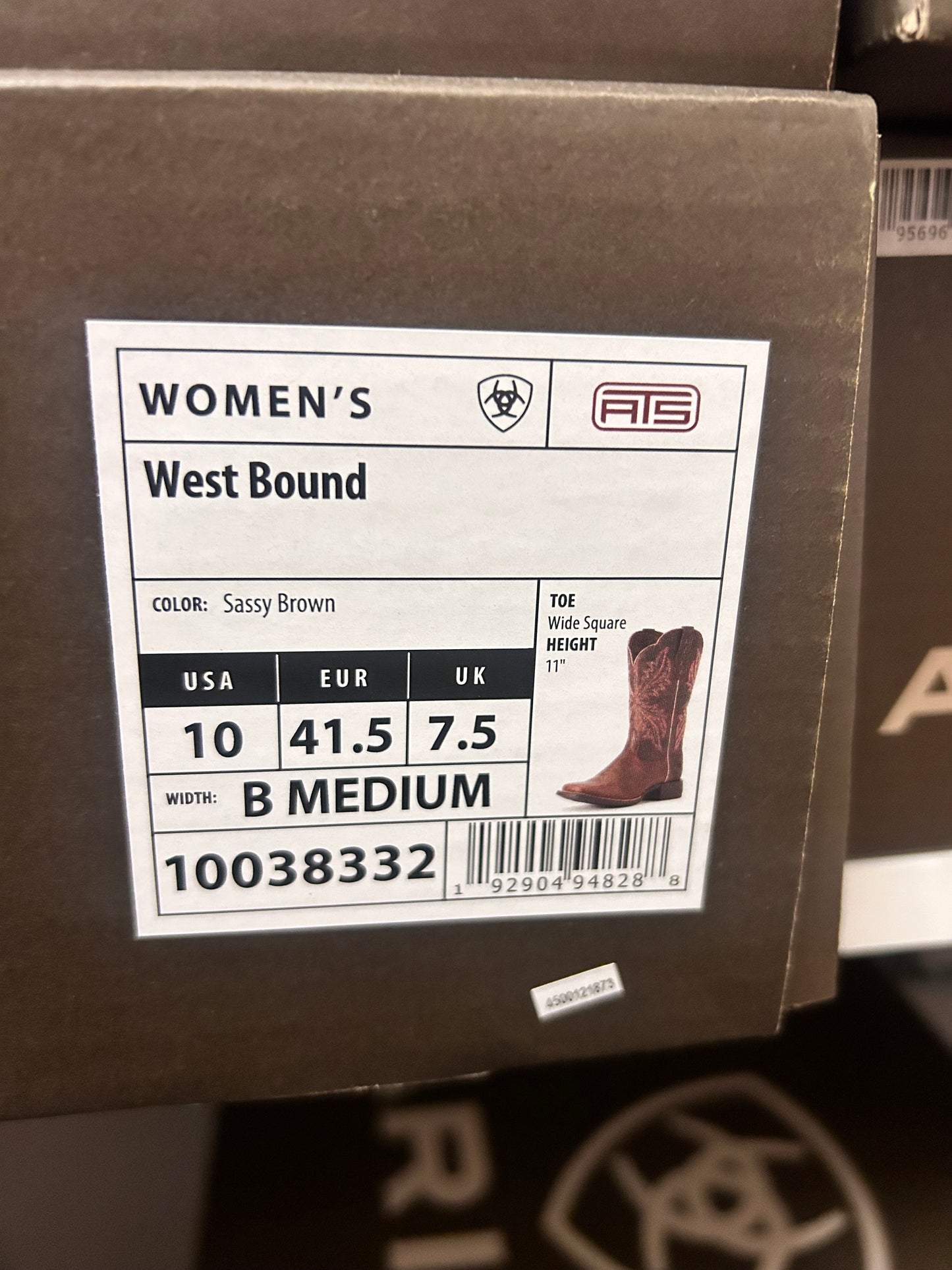 Westbound Ariat Women Boots 10038332