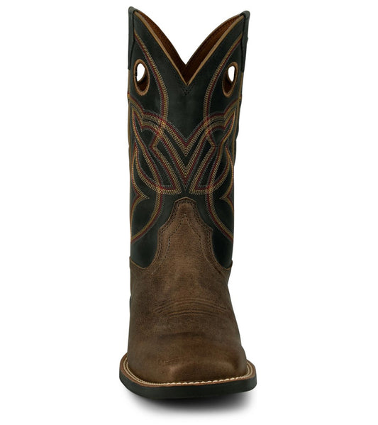 Justin Men's Stampede Lubbock Performance Western Boots - Broad Square Toe SE7526