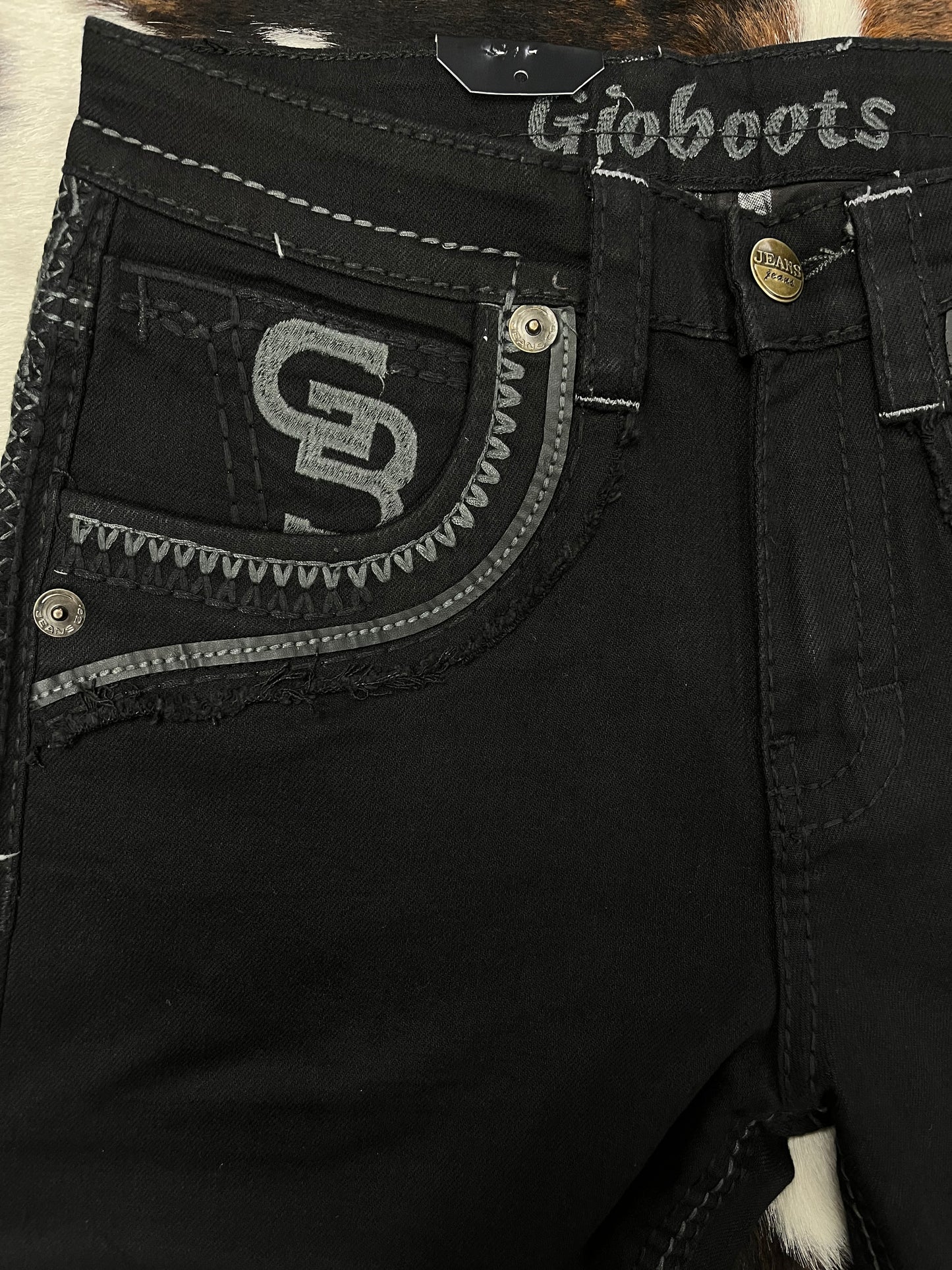 GIOBOOTS JEANS BLACK