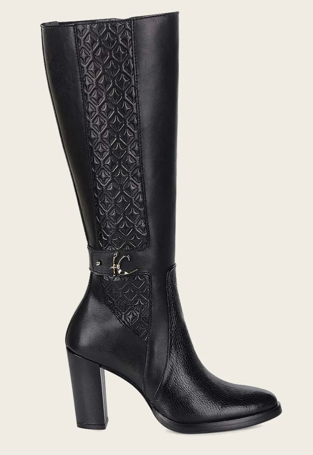 Women Franco Cuadra- TALL BLACK DEER BOOT fc887