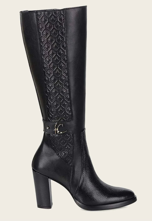 Women Franco Cuadra- TALL BLACK DEER BOOT fc887