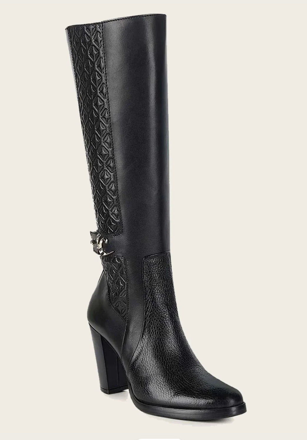 Women Franco Cuadra- TALL BLACK DEER BOOT fc887