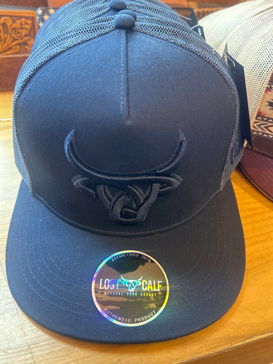 Lost calf hats Navy