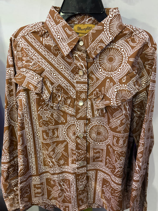 Girls wrangler shirt