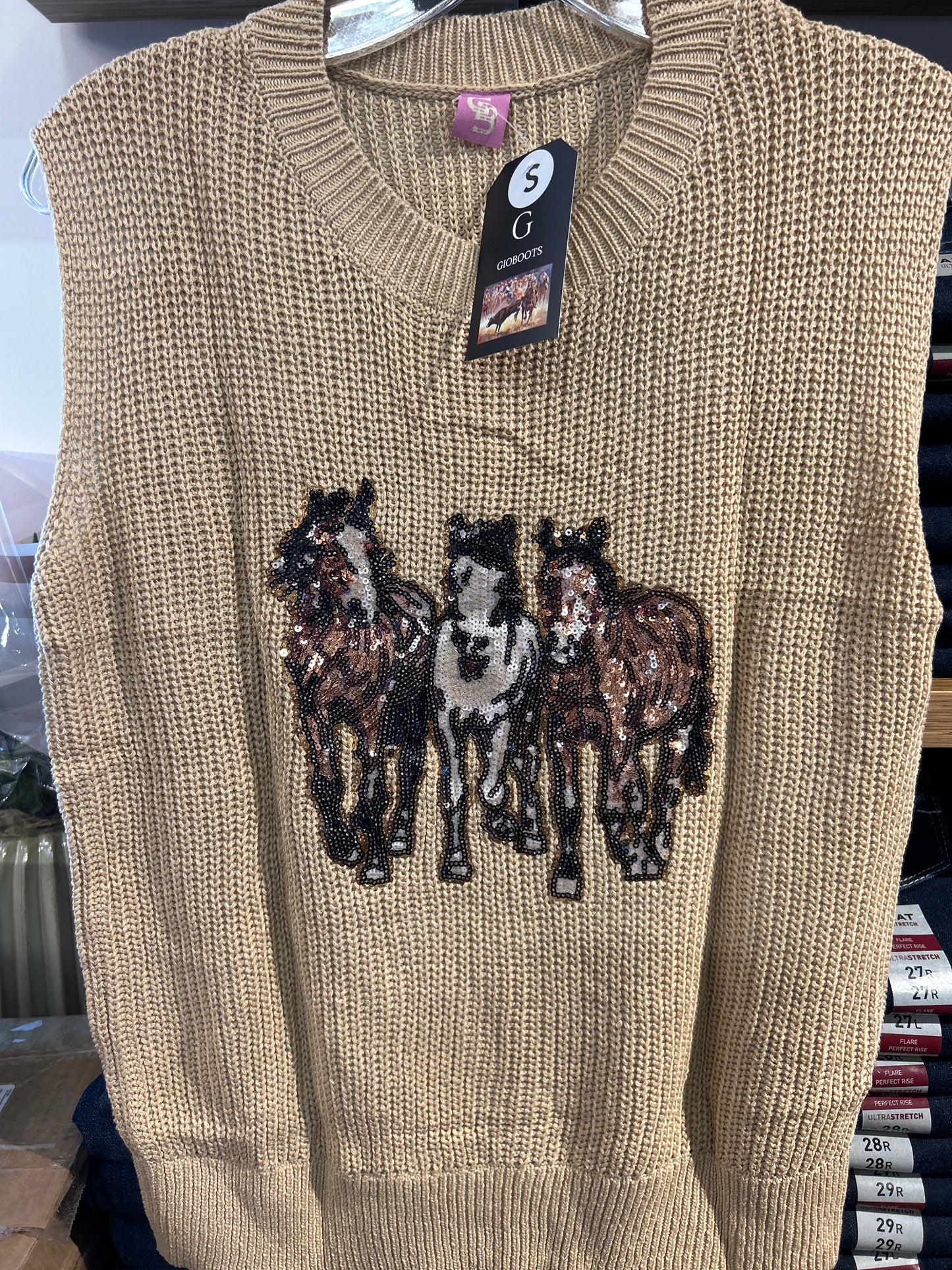 Knitted vest final sale