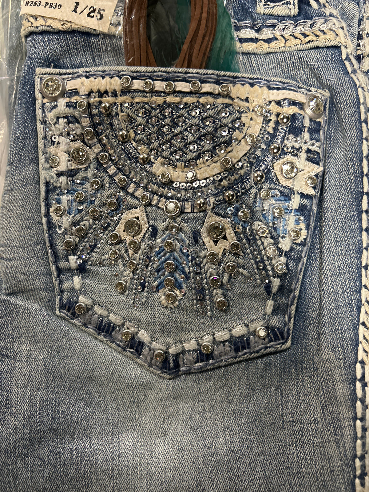Western blue jeans w263k