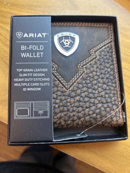 Ariat bifold wallet 2282