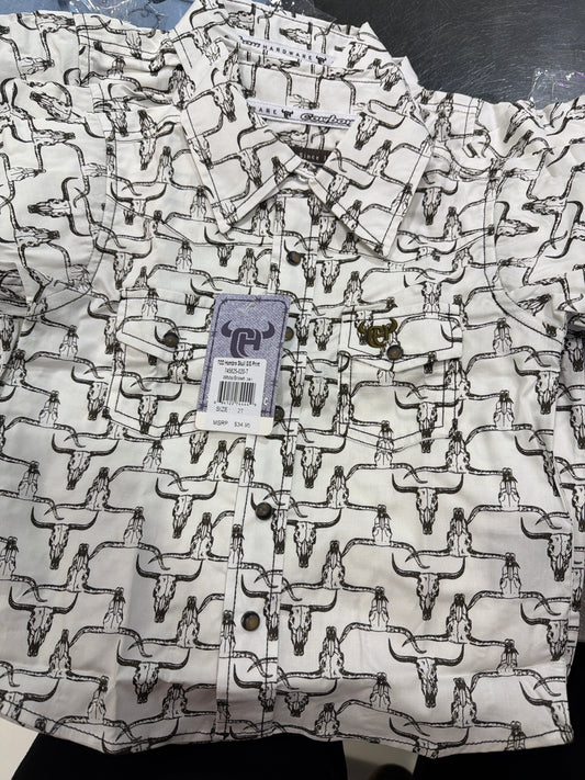 Cowboy Hardware Kids SS Skull Shirt