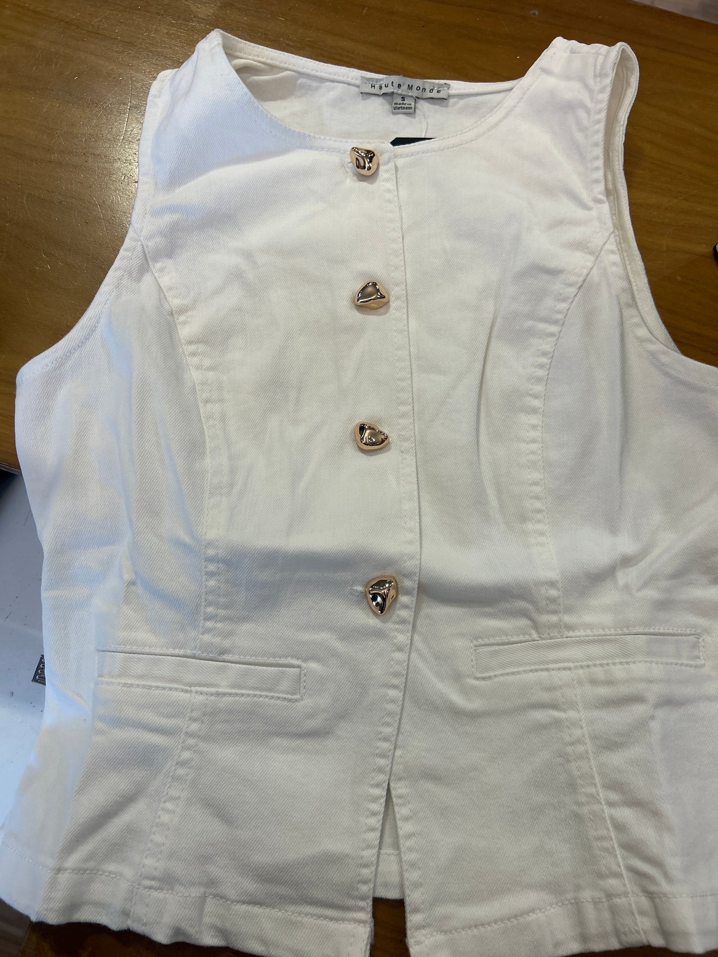 Denim vest