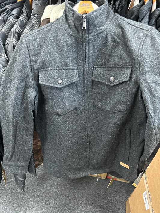 Heather Wool Coat trans01